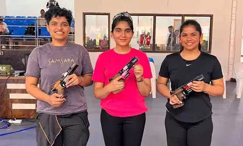 Esha Singh ने क्लच फाइनल राउंड के साथ राष्ट्रीय ट्रायल में चमक बिखेरी Esha Singh ने क्लच फाइनल राउंड के साथ राष्ट्रीय ट्रायल में चमक बिखेरी