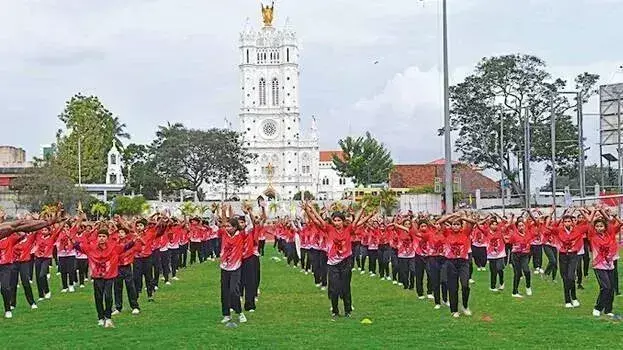 Kerala: ‘स्कूलों में जुम्बा से नैतिकता को नुकसान पहुंचता है’; समस्ता युवा विंग ने इसका विरोध किया Kerala: ‘स्कूलों में जुम्बा से नैतिकता को नुकसान पहुंचता है’; समस्ता युवा विंग ने इसका विरोध किया