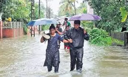 Kerala :  भारी बारिश से एर्नाकुलम जिले में व्यापक क्षति