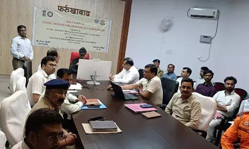 Farrukhabad: राज्य स्तरीय बाढ़ अभ्यास में तीनों तहसीलों ने लिया हिस्सा