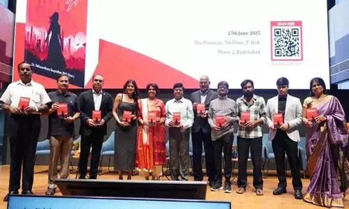 टी हब में दिशा पुस्तक का विमोचन टी हब में दिशा पुस्तक का विमोचन