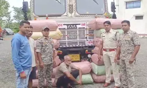 CG BREAKING: 400 किलो गांजे के साथ तस्कर गिरफ्तार CG BREAKING: 400 किलो गांजे के साथ तस्कर गिरफ्तार