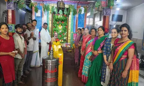 आषाढ़ माह के अवसर पर श्री दुर्गा देवी मंदिर में विशेष पूजा