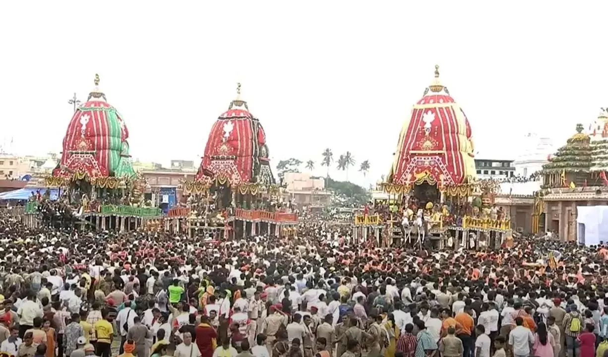 Odisha: कानून मंत्री ने पुरी में रथ यात्रा को घटना मुक्त घोषित किया Odisha: कानून मंत्री ने पुरी में रथ यात्रा को घटना मुक्त घोषित किया