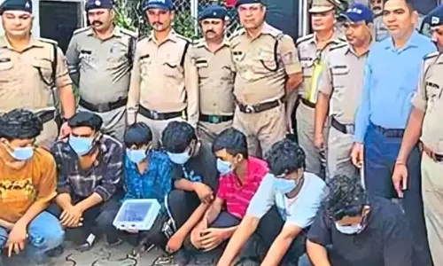 एक थप्पड़ गोलीकांड में बदला, पिस्टल के साथ 7 बदमाश गिरफ्तार