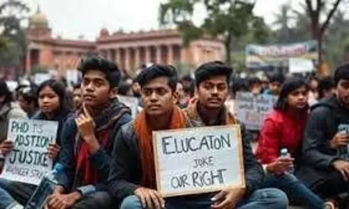 JNUSU ने अनिश्चितकालीन भूख हड़ताल शुरू की JNUSU ने अनिश्चितकालीन भूख हड़ताल शुरू की