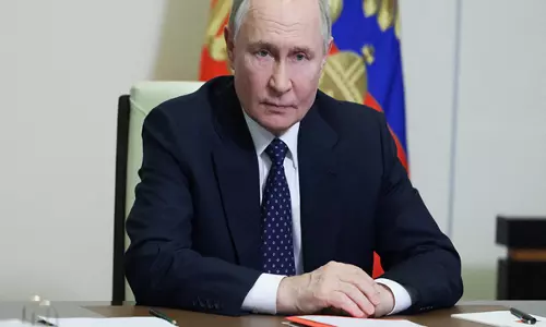 रूस अब पश्चिम के साथ एकतरफा खेल नहीं खेलेगा: रूसी राष्ट्रपति Putin रूस अब पश्चिम के साथ एकतरफा खेल नहीं खेलेगा: रूसी राष्ट्रपति Putin