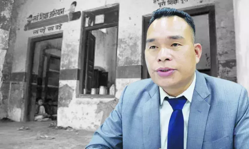 Meghalaya के मंत्री को सरकारी स्कूल की खस्ताहाल स्थिति सामान्य पर आलोचना का सामना करना पड़ा