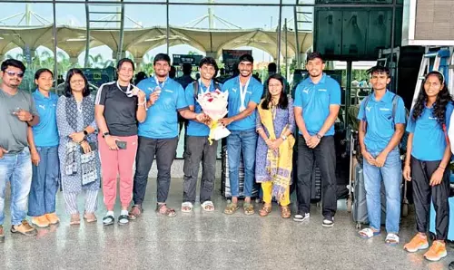 Odisha : राष्ट्रीय एथलेटिक्स विजेताओं को बधाई Odisha : राष्ट्रीय एथलेटिक्स विजेताओं को बधाई