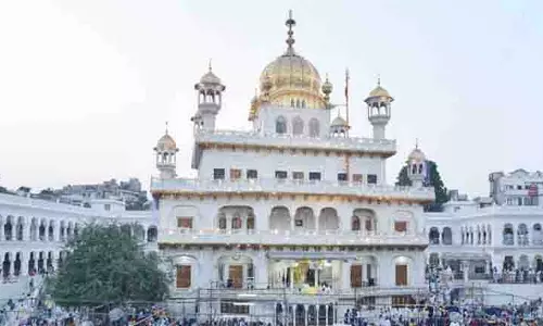 Akal Takht पैनल ने ‘एकता बनाने’ के लिए अमृतपाल सिंह के संगठन के पदाधिकारियों से मुलाकात की Akal Takht पैनल ने ‘एकता बनाने’ के लिए अमृतपाल सिंह के संगठन के पदाधिकारियों से मुलाकात की