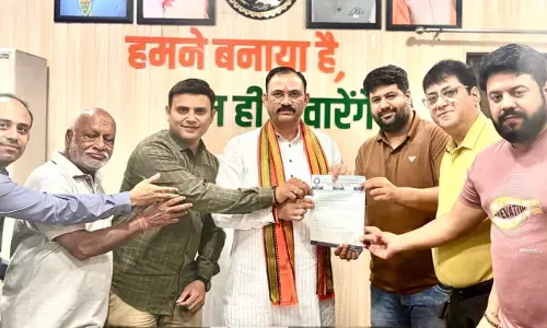 स्वास्थ्य मंत्री श्याम बिहारी जायसवाल से चेंबर प्रतिनिधिमंडल मिला
