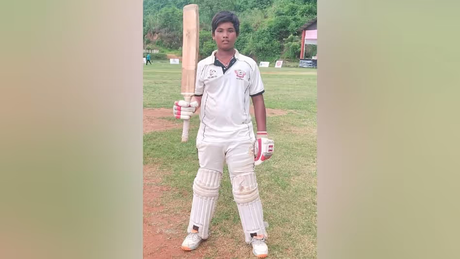 Assam : नलबाड़ी के 13 वर्षीय जन्मॉय राजबोंगशी ने अंडर-13 क्रिकेट मैच में 430 रन बनाए Assam : नलबाड़ी के 13 वर्षीय जन्मॉय राजबोंगशी ने अंडर-13 क्रिकेट मैच में 430 रन बनाए