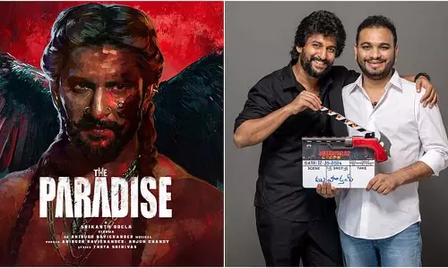 नानी ने शुरू की The Paradise की शूटिंग, मेकर्स ने शेयर की खास तस्वीर नानी ने शुरू की The Paradise की शूटिंग, मेकर्स ने शेयर की खास तस्वीर