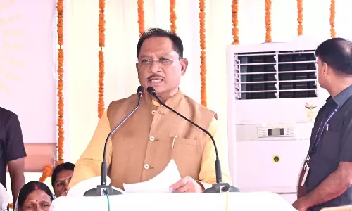 विकास के हर मोर्चे पर ‘मोदी की गारंटी’ को पूरा कर रहा छत्तीसगढ़ : CM विष्णुदेव साय विकास के हर मोर्चे पर ‘मोदी की गारंटी’ को पूरा कर रहा छत्तीसगढ़ : CM विष्णुदेव साय