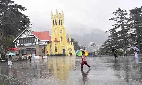 प्रदेश में बारिश का दौर जारी, सात जिलों में भारी बारिश के लिए ऑरेंज अलर्ट