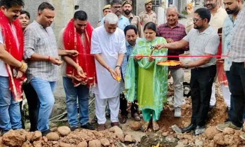 शाम लाल ने Jammu में स्वच्छता को बढ़ावा देने के लिए 3.78 करोड़ रुपये की सीवरेज परियोजनाएं शुरू की