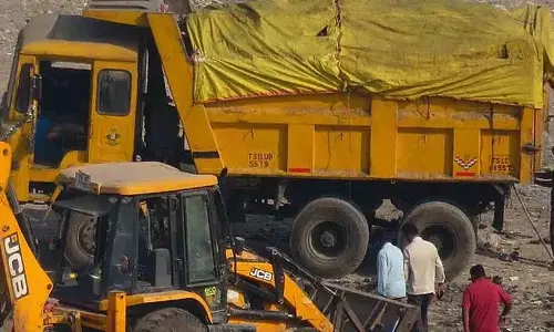 रामकी स्टाफ की लापरवाही से नारायणगुड़ा में बुजुर्ग महिला की मौत