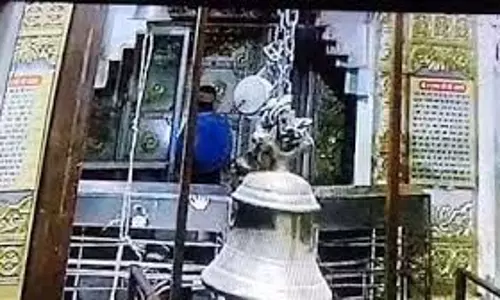 खाटू श्याम मंदिर से चांदी का मुकुट, नकदी और फोन चोरी, CCTV में कैद हुआ चोर
