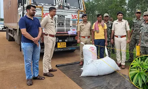 तस्करी से पहले राष्ट्रीय राजमार्ग से मारिजुआना बरामद तस्करी से पहले राष्ट्रीय राजमार्ग से मारिजुआना बरामद