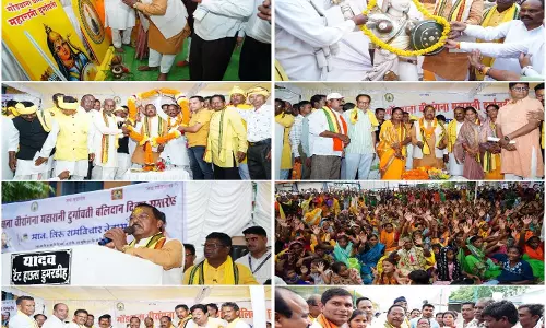 महारानी दुर्गावती के बलिदान दिवस पर भव्य आयोजन, कृषिमंत्री राम विचार नेताम हुए शामिल