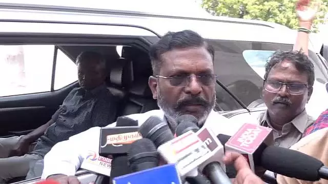 विपक्ष के नेता को गठबंधन सरकार पर स्पष्टीकरण देना चाहिए : Thol. Thirumavalavan विपक्ष के नेता को गठबंधन सरकार पर स्पष्टीकरण देना चाहिए : Thol. Thirumavalavan