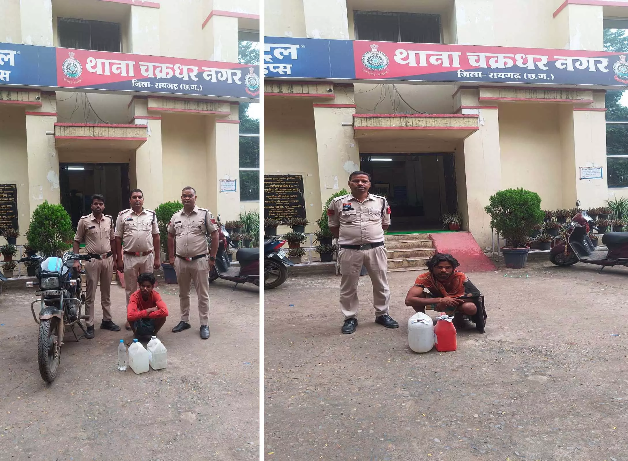26 लीटर कच्ची महुआ शराब जब्त, दो गिरफ्तार 26 लीटर कच्ची महुआ शराब जब्त, दो गिरफ्तार