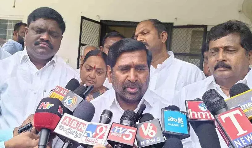 मीडिया की आड़ में बूचड़खाने चलाए जा रहे हैं:Former Minister Jagadish मीडिया की आड़ में बूचड़खाने चलाए जा रहे हैं:Former Minister Jagadish