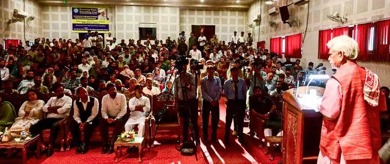 दशकों से आतंकवाद पीड़ितों को न्याय से वंचित रखा गया: LG सिन्हा दशकों से आतंकवाद पीड़ितों को न्याय से वंचित रखा गया: LG सिन्हा