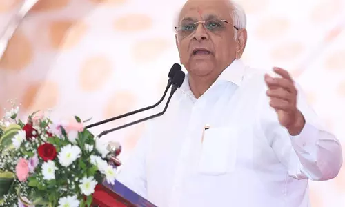 Gujarat CM ने भुज में राष्ट्रीय स्तर की सीनियर महिला हैंडबॉल चैंपियनशिप का उद्घाटन किया