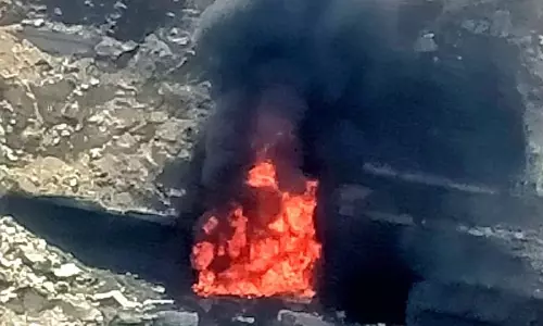 Dhanbad के बांसजोड़ा में भूमिगत आग और गैस रिसाव से मचा हड़कंप