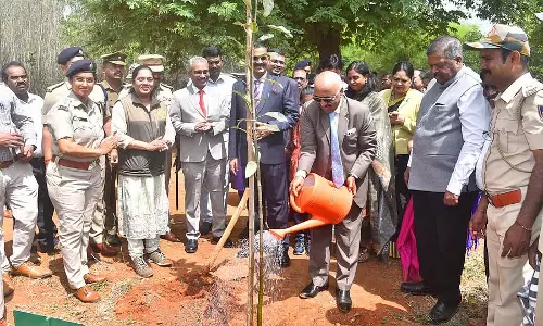 Tumkur : पेड़ों की कटाई एक निंदनीय मामला है Tumkur : पेड़ों की कटाई एक निंदनीय मामला है
