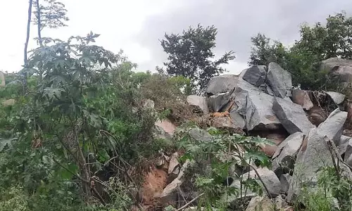 हुत्रीबेट्टा में चट्टान विस्फोट: शिकायत