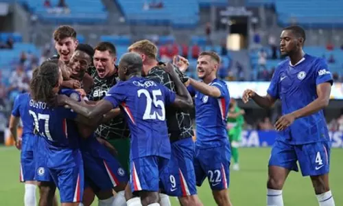 Club World Cup: चेल्सी ने बेनफिका को हराकर क्वार्टर फाइनल में प्रवेश किया Club World Cup: चेल्सी ने बेनफिका को हराकर क्वार्टर फाइनल में प्रवेश किया