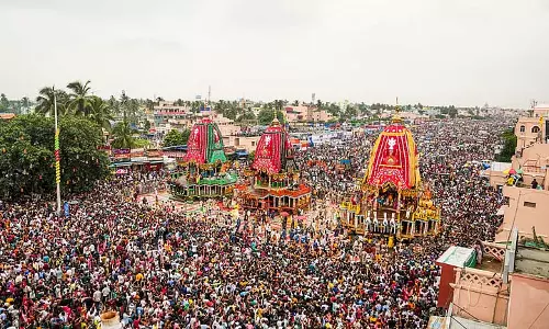 RSS स्वयंसेवकों ने पुरी में महत्वपूर्ण सेवाएं दी