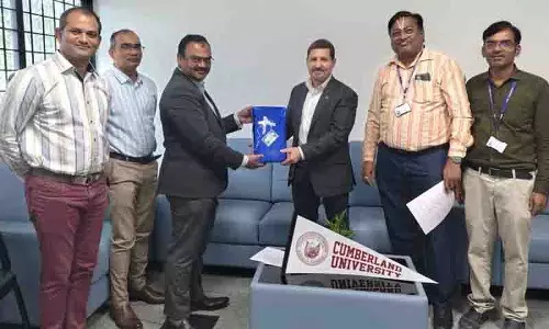 MNR University ने US स्थित कंबरलैंड यूनिवर्सिटी के साथ समझौता ज्ञापन पर हस्ताक्षर किए MNR University ने US स्थित कंबरलैंड यूनिवर्सिटी के साथ समझौता ज्ञापन पर हस्ताक्षर किए