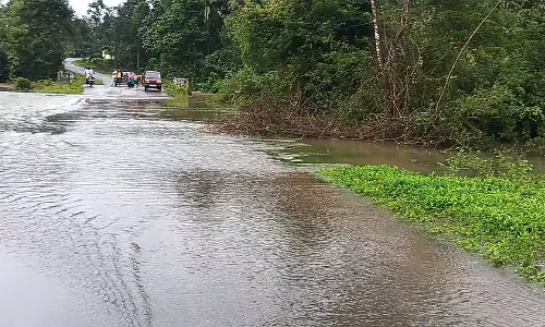 Napoklu : बारिश कम हुई, बाढ़ कम हुई