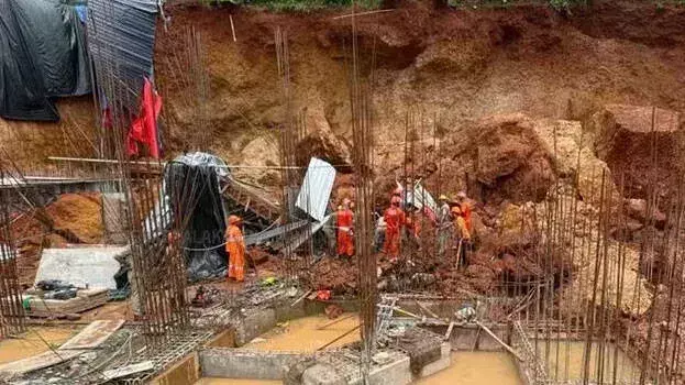 Kozhikode में अपार्टमेंट निर्माण के दौरान भूस्खलन में मजदूर की मौत