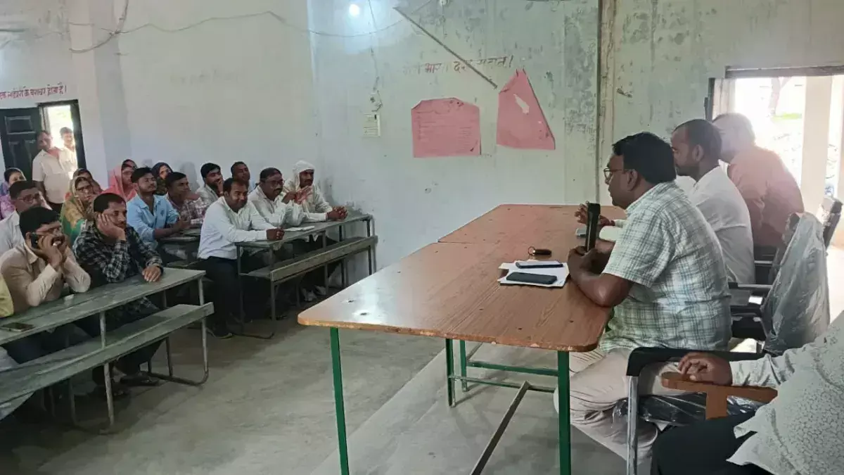 Ghazipur: दस्तक अभियान और रोग नियंत्रण पर प्रधानाध्यापकों का प्रशिक्षण Ghazipur: दस्तक अभियान और रोग नियंत्रण पर प्रधानाध्यापकों का प्रशिक्षण