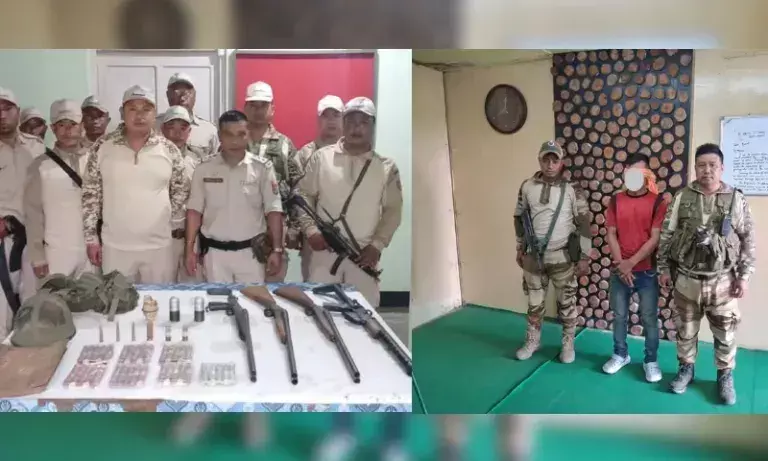 Manipur पुलिस ने केसीपी-टी उग्रवादी को गिरफ्तार किया, ठिकाने का भंडाफोड़ Manipur पुलिस ने केसीपी-टी उग्रवादी को गिरफ्तार किया, ठिकाने का भंडाफोड़