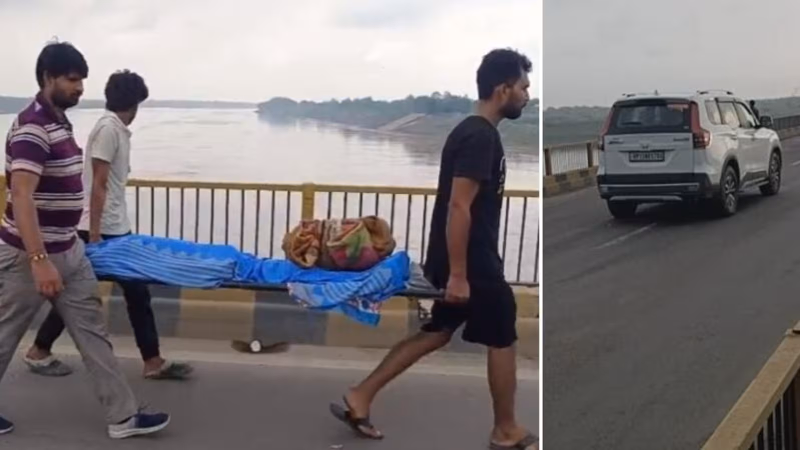 Hamirpur: एंबुलेंस रोकी, बेटे ने शव लेकर पैदल पार की यमुना Hamirpur: एंबुलेंस रोकी, बेटे ने शव लेकर पैदल पार की यमुना