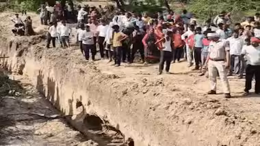 Bharatpur: पाइपलाइन कार्य में हादसा, दो मजदूर दबकर मरे