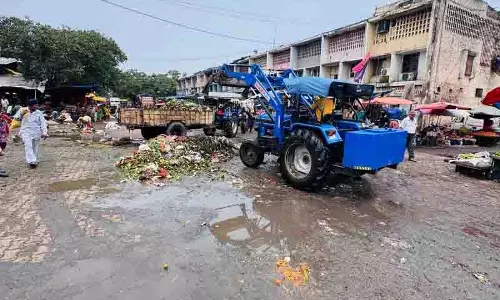 सेक्टर 26 Mandi में चलाया गया स्वच्छता अभियान