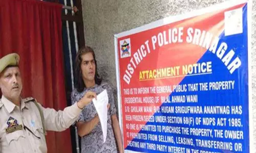 श्रीनगर पुलिस ने NDPS अधिनियम के तहत 50 लाख रुपये की संपत्ति जब्त की श्रीनगर पुलिस ने NDPS अधिनियम के तहत 50 लाख रुपये की संपत्ति जब्त की