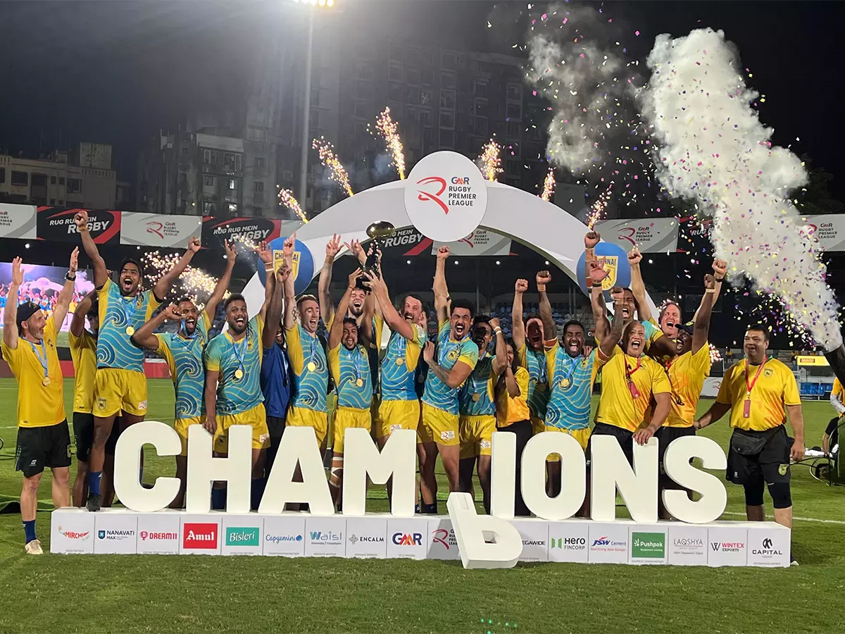 Chennai Bulls ने रचा इतिहास, जीता पहला रग्बी प्रीमियर लीग खिताब Chennai Bulls ने रचा इतिहास, जीता पहला रग्बी प्रीमियर लीग खिताब