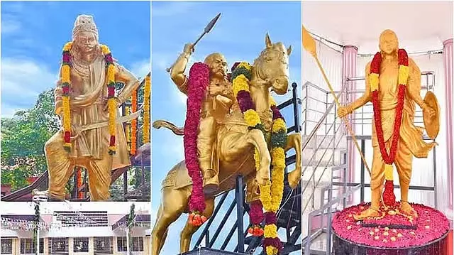 Tamil Nadu में 4 वर्षों में नेताओं के लिए 63 मूर्तियाँ और 11 मणिमंडपम बनाए गए Tamil Nadu में 4 वर्षों में नेताओं के लिए 63 मूर्तियाँ और 11 मणिमंडपम बनाए गए