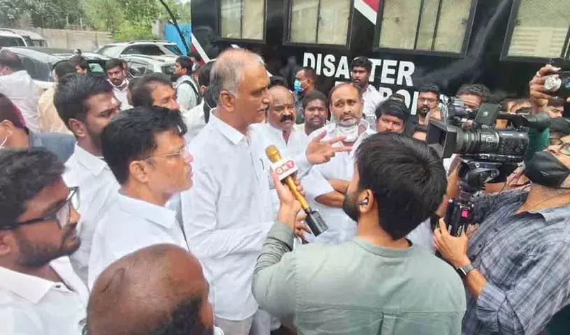 सिगाची फार्मा को मृतक को एक करोड़ रुपये का मुआवजा दिया जाना चाहिए:Harish Rao सिगाची फार्मा को मृतक को एक करोड़ रुपये का मुआवजा दिया जाना चाहिए:Harish Rao