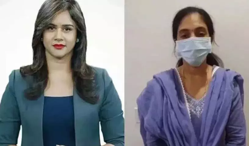 एंकर की बेटी ने पूर्णचंदर पर आरोप लगाया; स्वप्ना ने दिया जवाब एंकर की बेटी ने पूर्णचंदर पर आरोप लगाया; स्वप्ना ने दिया जवाब