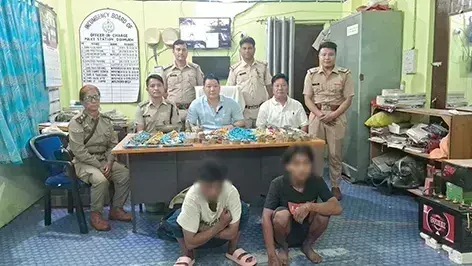 Arunachal: दोईमुख पुलिस ने चोरी का सामान बरामद किया, दो गिरफ्तार Arunachal: दोईमुख पुलिस ने चोरी का सामान बरामद किया, दो गिरफ्तार