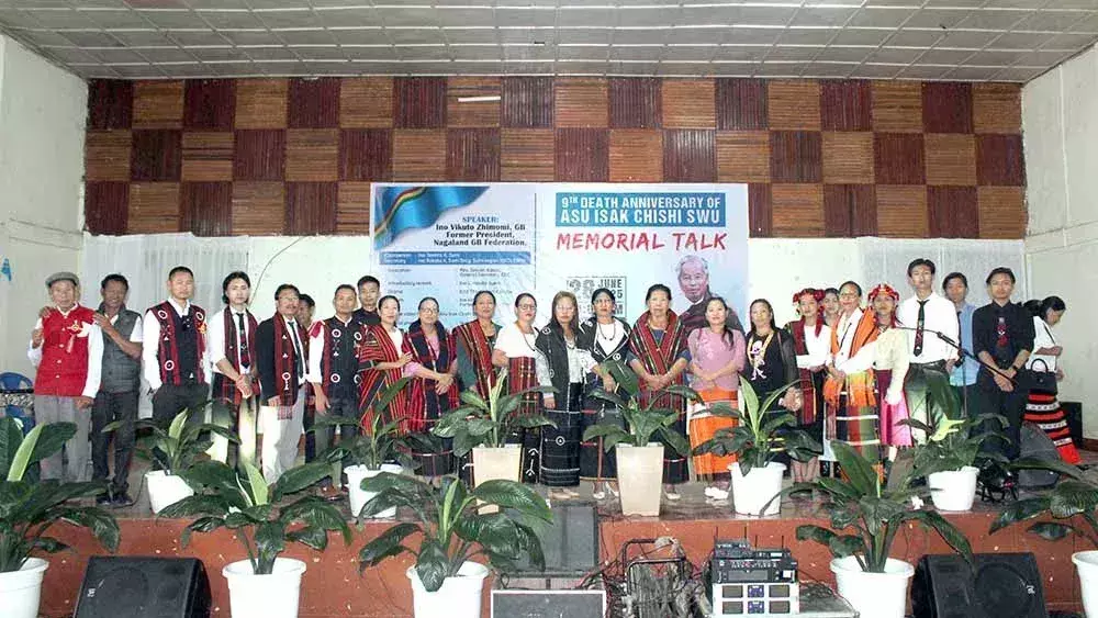 Nagaland : इसाक चिशी स्वू की 9वीं पुण्यतिथि मनाई गई Nagaland : इसाक चिशी स्वू की 9वीं पुण्यतिथि मनाई गई