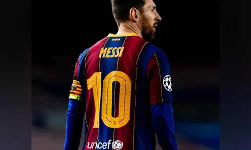 Barcelona के उपाध्यक्ष ने पुनर्निर्मित कैंप नोउ में मेस्सी को श्रद्धांजलि देने की योजना बनाई